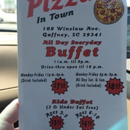 Front of menu! Name, phone number, buffet pricing, address info. Front of menu! Name, phone number, buffet pricing, address info.