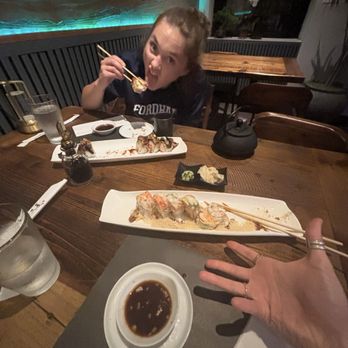 Sushibruce Ya - The two of us eating the sushi - Japanese Near Me - Baltimore, Maryland Sushibruce Ya - The two of us eating the sushi - Japanese Near Me - Baltimore, Maryland