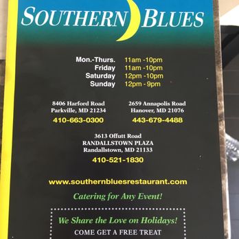 Southern Blues - Menu - Soul Food Near Me - Hanover, Maryland Southern Blues - Menu - Soul Food Near Me - Hanover, Maryland