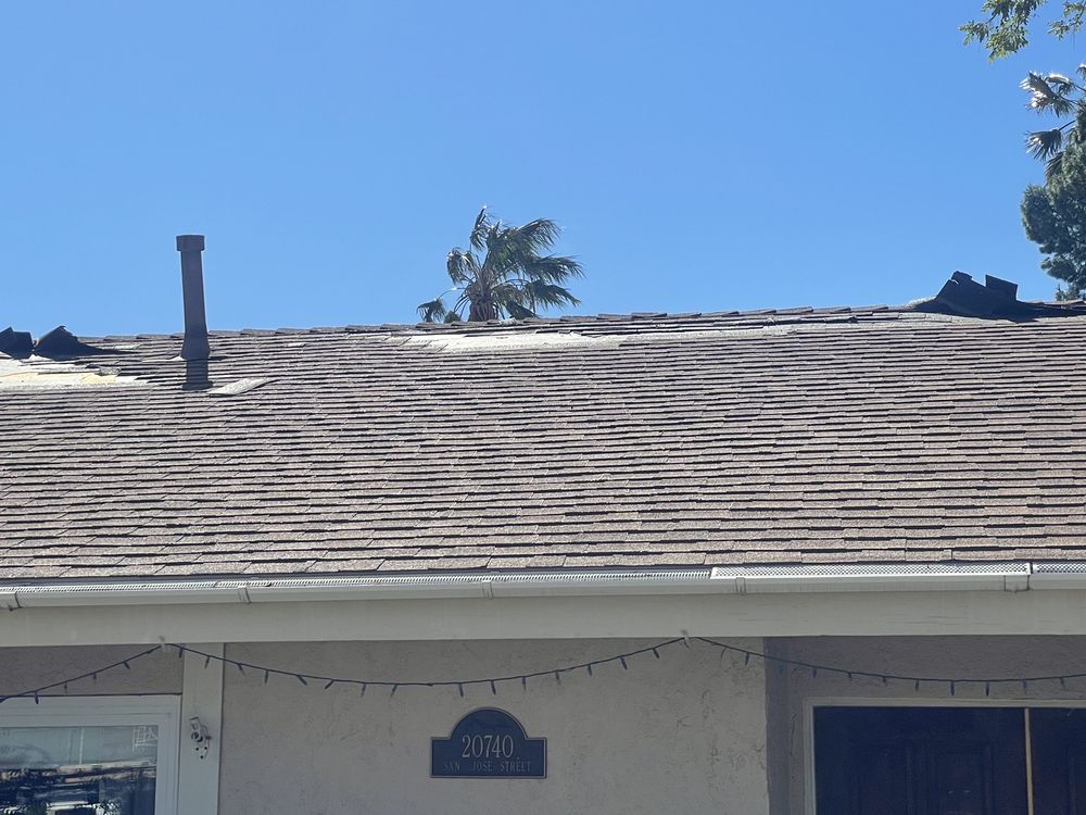 Slide of Robert Sparks Roofing