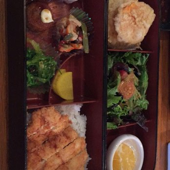 Azuma Sushi & Robata Grill - Donbri bento box with chicken katsu - Sushi Bars Near Me - Houston, Texas Azuma Sushi & Robata Grill - Donbri bento box with chicken katsu - Sushi Bars Near Me - Houston, Texas
