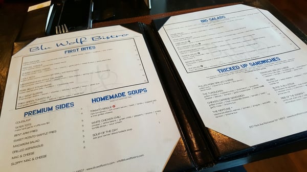Menu photo 6 Blu Wolf Bistro Rochester, NY Menu photo 6 Blu Wolf Bistro Rochester, NY