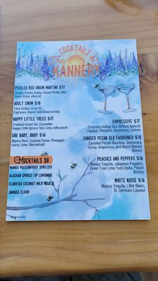 Menu photo 2 The Kannery Homer, AK Menu photo 2 The Kannery Homer, AK