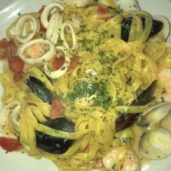 Mezza Luna - Fettuccine alla Pescatora - Italian Near Me - Smyrna, Georgia