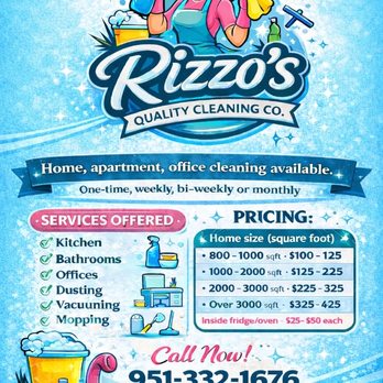 Rizzo's Quality Cleaning - Home Cleaning Near Me - Fullerton, California Rizzo's Quality Cleaning - Home Cleaning Near Me - Fullerton, California