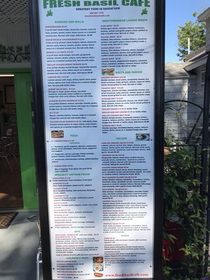 Menu photo 1 Fresh Basil Cafe Saugatuck, MI Menu photo 1 Fresh Basil Cafe Saugatuck, MI