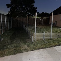 Vazquez Landscape - Retaining wall and sod
