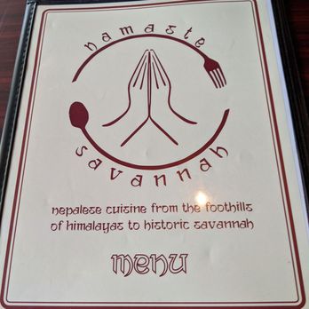 Namaste Savannah - Menu - Indian Near Me - Savannah, Georgia