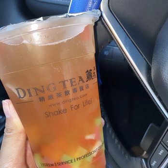 Happy Brew tea and Boba - Lychee peach green tea with star jelly and fruit jelly - Bubble Tea Near Me - Rancho Cucamonga, California Happy Brew tea and Boba - Lychee peach green tea with star jelly and fruit jelly - Bubble Tea Near Me - Rancho Cucamonga, California