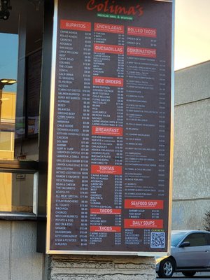 Menu photo 1 Colimas Mexican Food Chula Vista, CA Menu photo 1 Colimas Mexican Food Chula Vista, CA