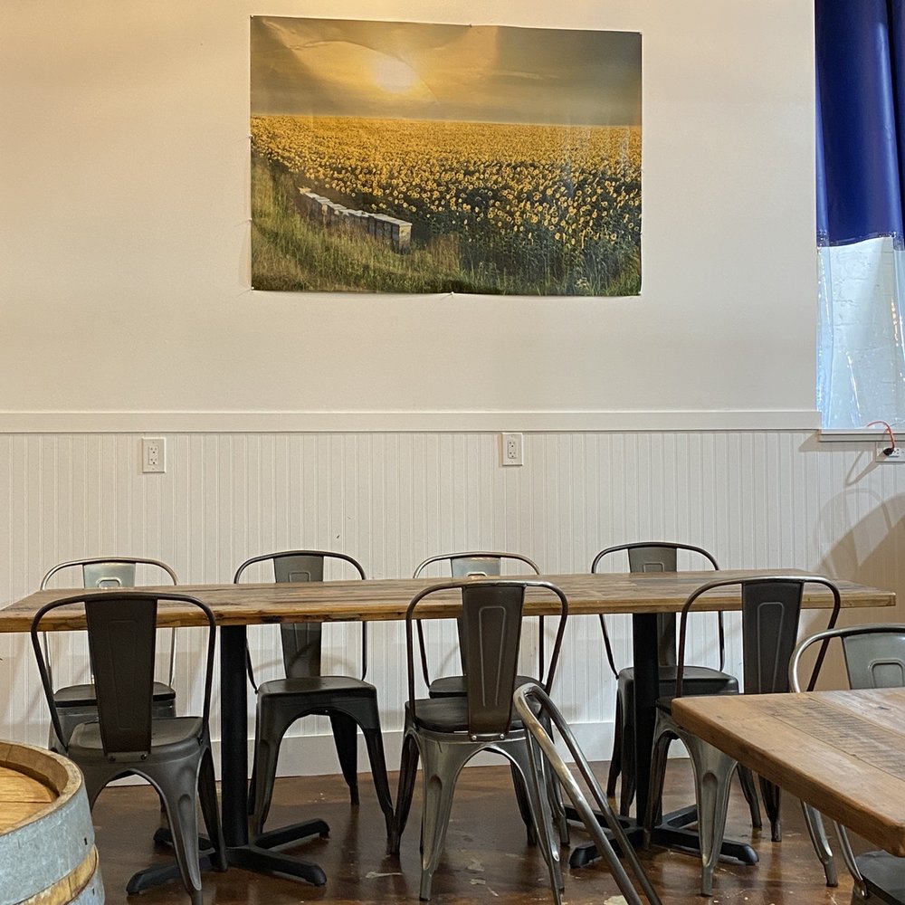 Beach Bee Meadery - a dining room with tables and chairs - Meaderies Near Me - Long Branch, New Jersey Beach Bee Meadery - a dining room with tables and chairs - Meaderies Near Me - Long Branch, New Jersey