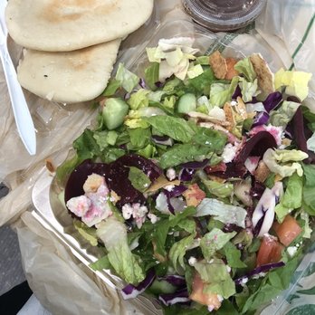 Pita Cafe - Fattoush salad - Middle Eastern Near Me - Oak Park, Michigan