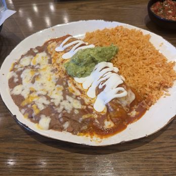 El Zarape Cocina Y Tequila - Beef enchilada - Mexican Near Me - Cypress, California