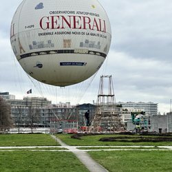 Ballon de Paris Generali - Balloon when it's grounded