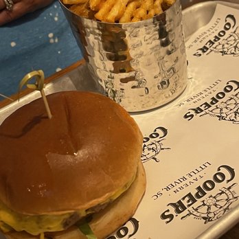 Cooper’s Tavern - Burger and fries - Burgers Near Me - Little River, South Carolina