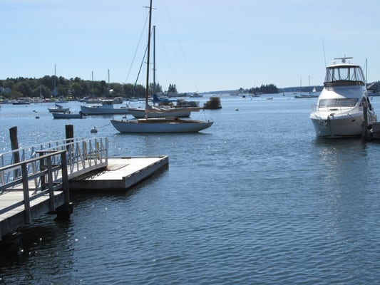Boothbay Harbor Footbridge by null