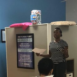 Exodus Health Center - Dr Audrey speaking with passion and educating people on the importance of Chiropractic care.