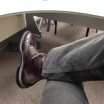 The Alden Shop - My Alden 9-eyelet color 8 wingtip boots. - Shoe Stores Near Me - San Francisco, California The Alden Shop - My Alden 9-eyelet color 8 wingtip boots. - Shoe Stores Near Me - San Francisco, California