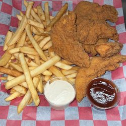 The Seville Club - Chicken tenders with fries