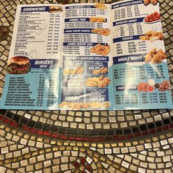 Sharky’s Express - Not just fish. Great sandwiches (Gyros) and fried chicken. Family and party meals.