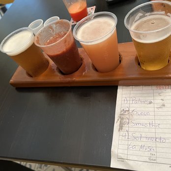 Papa Rupe Brewing - Flight - Breweries Near Me - Ponce, Puerto Rico