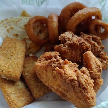 Beef O Brady's - Combo. Includes Onion Rings, Chicken Tenders, Mozzarella Planks, and Quesadillas - American Near Me - Lakeland, Florida