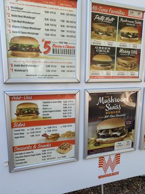 Menu photo 3 Whataburger Roswell, NM