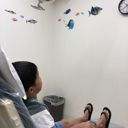 Aiea Pediatric Dental Center - Finding Dory while waiting for Dr. Tom