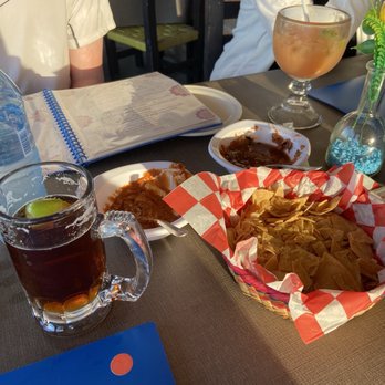 Maizul - Chips and salsa with beans and salsa - Mexican Near Me - Nuevo Vallarta, NAY