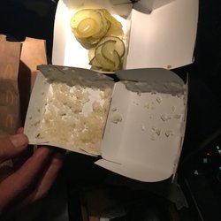 McDonald's - How you get extra onions and pickles.