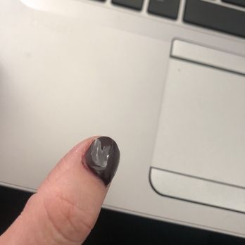 Cartier Nails & Spa  - Day 3 - Complete top layer fail. Top layer becomes flap-able. - Nail Salons Near Me - Scottsdale, Arizona