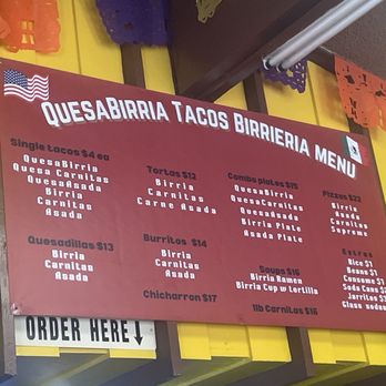 QuesaBirria Tacos Birrieria - Simple easy menu - Mexican Near Me - Blythe, California QuesaBirria Tacos Birrieria - Simple easy menu - Mexican Near Me - Blythe, California