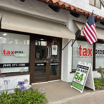 TaxPros  - Come on in! We're here all year ready to help. - Tax Services Near Me - San Clemente, California