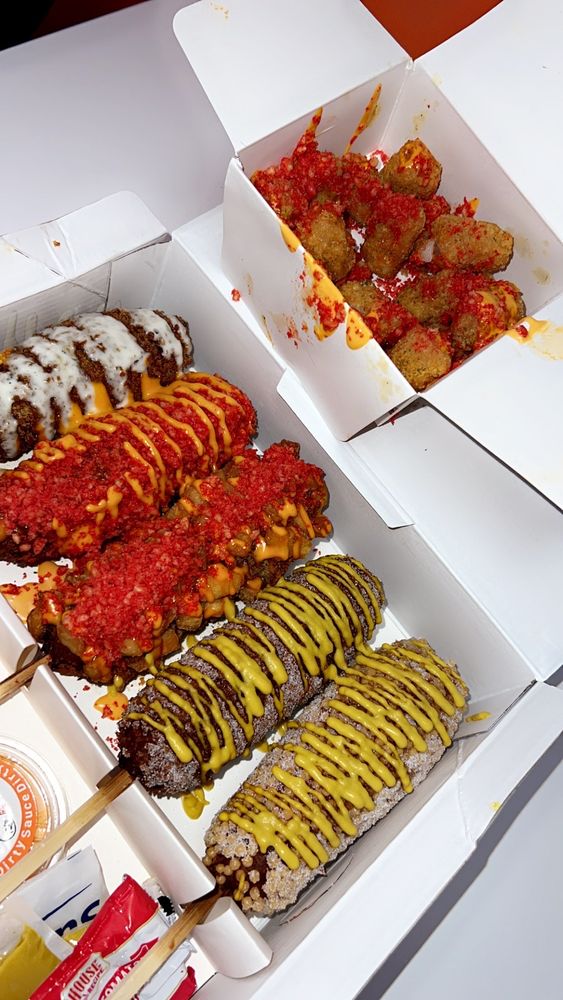 TWO HANDS CORN DOGS Updated November 2024 23 Photos & 18 Reviews 21497 21 Mile Rd