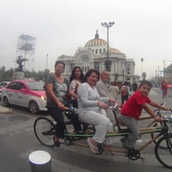 Rutas de Bicicleta - Paseos en la Bici Bambú. Hacia el Zócalo