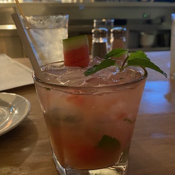Lure Fish House - Watermelon mojito. - Seafood Near Me - Porter Ranch, California