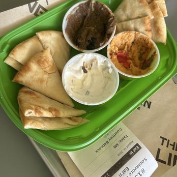 Garden At The Line - Hummus appetizer - Beer Gardens Near Me - Sacramento, California