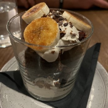 Seabird - Brownie banana trifle dessert - Seafood Near Me - Wilmington, North Carolina Seabird - Brownie banana trifle dessert - Seafood Near Me - Wilmington, North Carolina