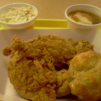Church's Texas Chicken - fried chicken and coleslaw - Fast Food Near Me - Durham, North Carolina
