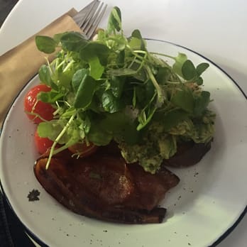 Peter Rabbit - I love this toast as I love avo!!! They are very generous on that and also the greens is organic and grow from the roof top. Amazing!!! - Cafes Near Me - Adelaide, SA