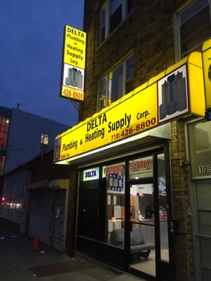 Delta Plumbing & Heating Supply Logo