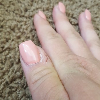 LMV Nail & Spa - Lumpy nails that aren't e en done right. - Nail Salons Near Me - Palmdale, California LMV Nail & Spa - Lumpy nails that aren't e en done right. - Nail Salons Near Me - Palmdale, California