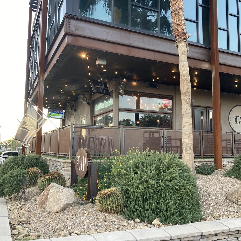 The Tap - Outside patio - Sports Bars Near Me - Boulder City, Nevada