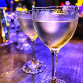 Black Cat - Basil lavender infused martini - New American Near Me - San Francisco, California