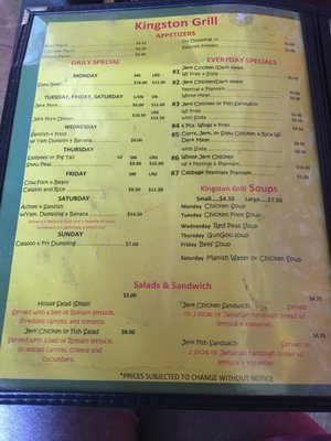 Menu photo 6 Kingston Grill Evanston, IL