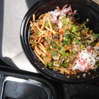 Poke Chef - Salmon and tuna poke bowl of my creation. - Hawaiian Near Me - Spring, Texas Poke Chef - Salmon and tuna poke bowl of my creation. - Hawaiian Near Me - Spring, Texas
