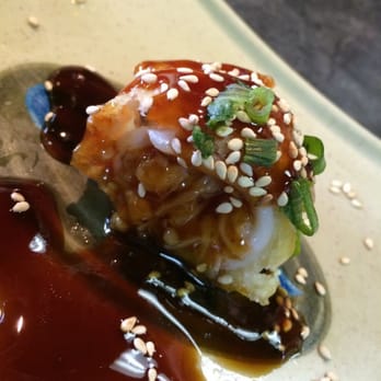 Sushi Pier - Crab stuffed calamari tempura - Sushi Bars Near Me - Reno, Nevada Sushi Pier - Crab stuffed calamari tempura - Sushi Bars Near Me - Reno, Nevada
