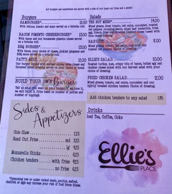 Menu photo 3 Ellie’s Place Warrenton, VA Menu photo 3 Ellie’s Place Warrenton, VA