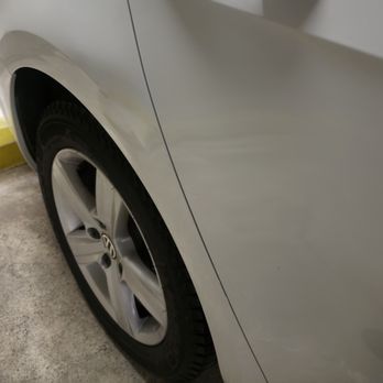 NuDent Paintless Dent Repair - Before: Dented Wheelwell. - Mobile Dent Repair Near Me NuDent Paintless Dent Repair - Before: Dented Wheelwell. - Mobile Dent Repair Near Me
