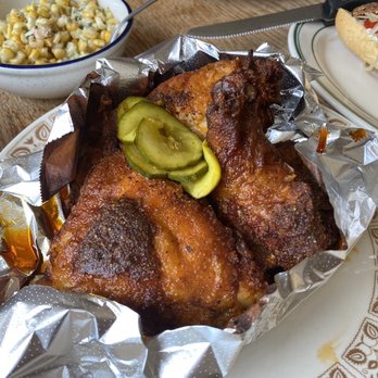 The Southerner - Fried half chicken - Nashville hot - Southern Near Me - Saugatuck, Michigan The Southerner - Fried half chicken - Nashville hot - Southern Near Me - Saugatuck, Michigan